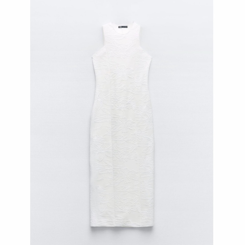 z a r a • jacquard dress